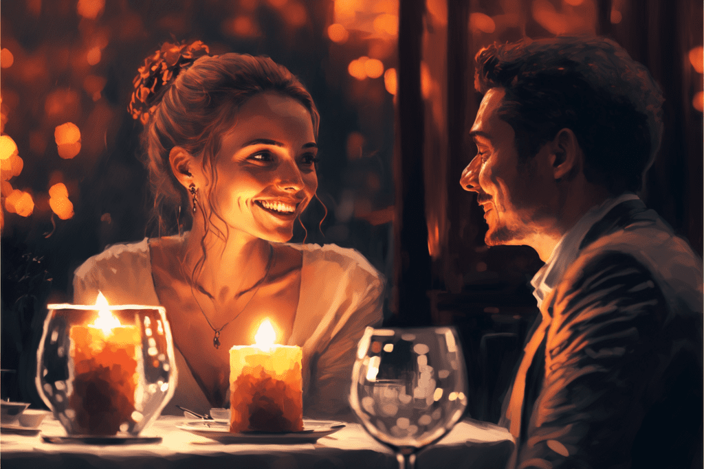 mejorar la autoestima de tu mujer con una cena