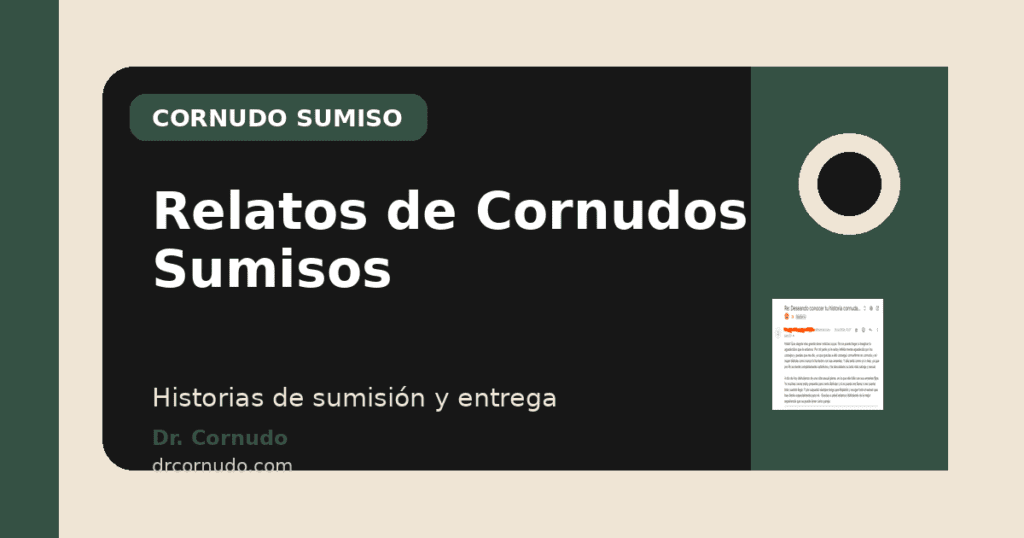 Relatos de Cornudos Sumisos